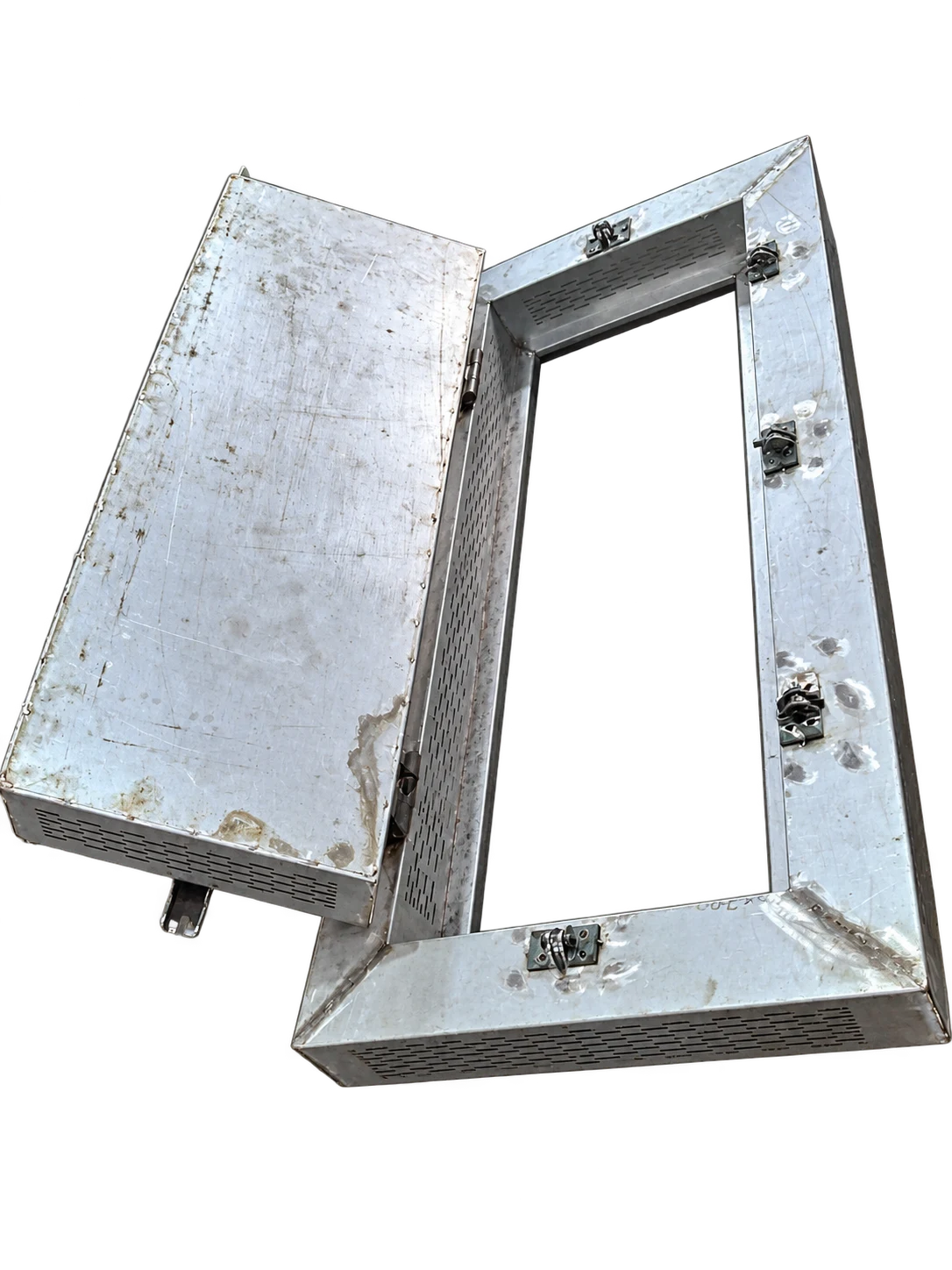 Filter frame fabrication in progress