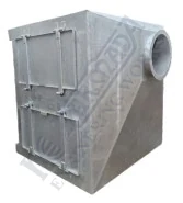 Filter Housing with Outlet Duct fabricated by Narmada Engineering Works
