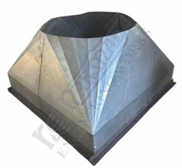 GI Transition Duct / Reducer fabricated by Narmada Engineering Works