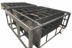 Heavy MS Base Frame and Skid Structure fabricated by Narmada Engineering Works