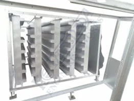 Multi-Blade Damper on Frame fabricated by Narmada Engineering Works