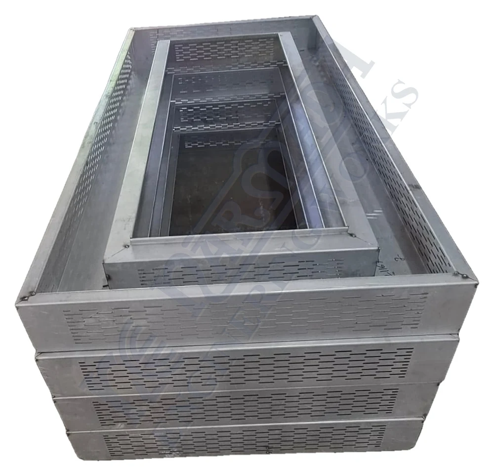 Nested Perforated Filter Frames fabricated by Narmada Engineering Works, Umbergaon
