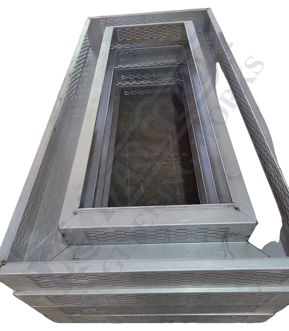 Perforated Filter Frame fabricated by Narmada Engineering Works, Umbergaon