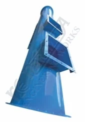 Tall Hopper Chute Assembly fabricated by Narmada Engineering Works