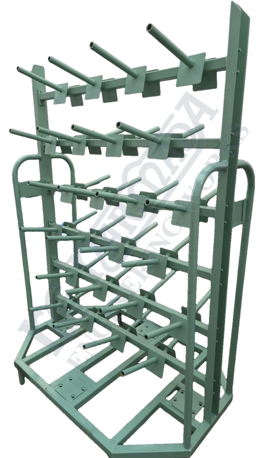 Yarn Trolley Rack fabricated by Narmada Engineering Works, Umbergaon